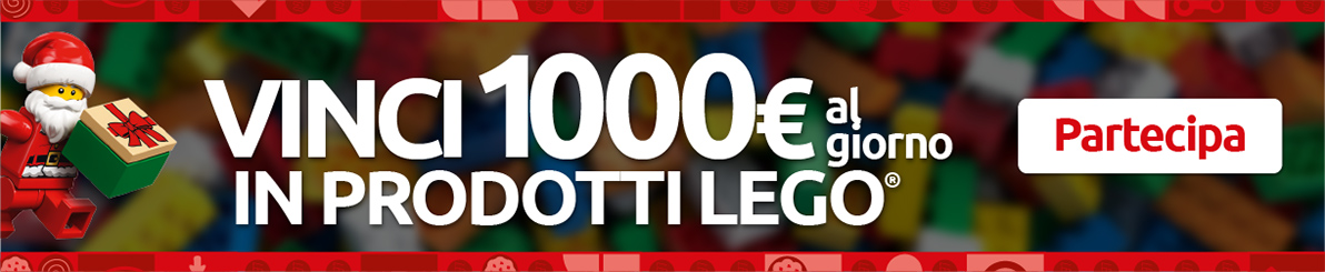 Vinci 1000€ con LEGO