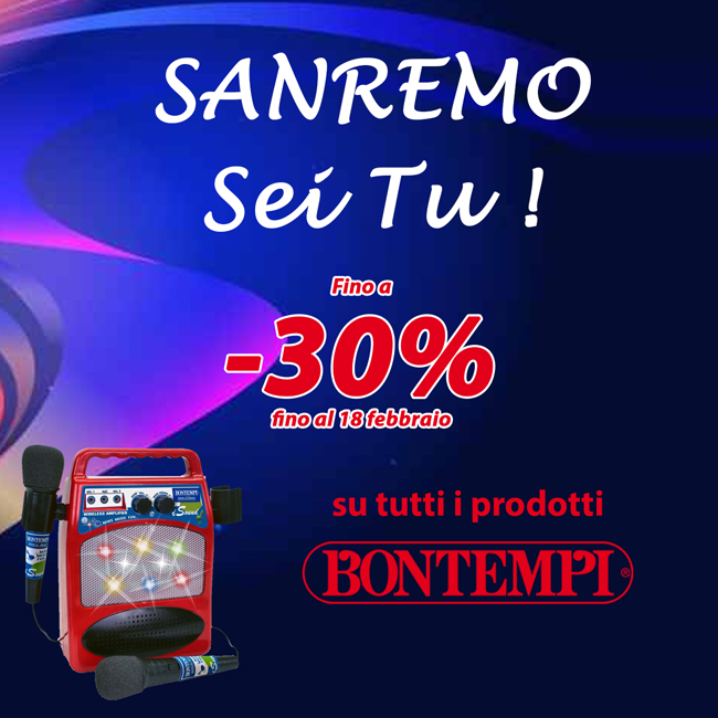 Bontempi - Sanremo sei tu!