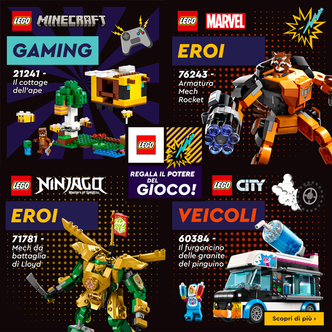 Regala il Potere del Gioco LEGO