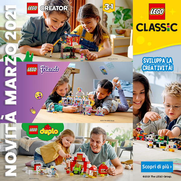 Novità LEGO marzo 2021