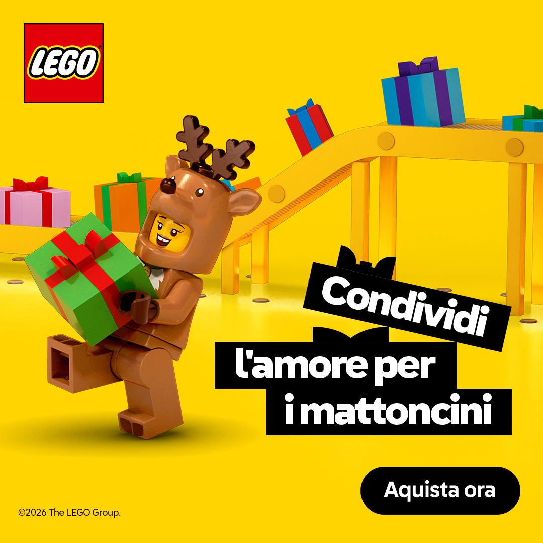 LEGO Holiday: Condividi l'amore per i mattoncini.