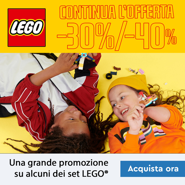 Continua l'offerta LEGO -30% / -40%