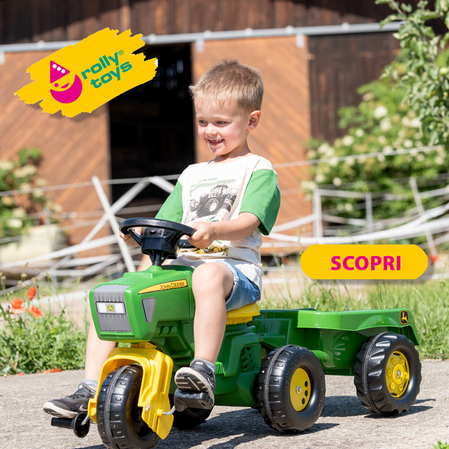 Rolly Toys - Trattori da triciclo!