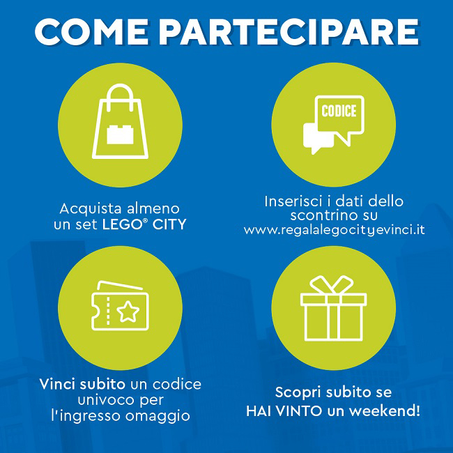 Grande Concorso LEGO CITY - Come partecipare