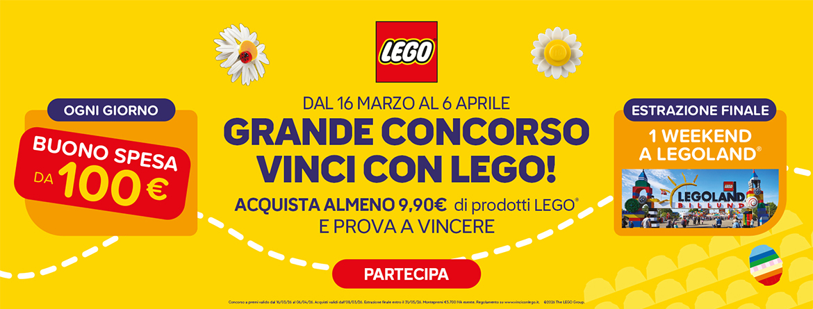 Concorso LEGO Pasqua 2026