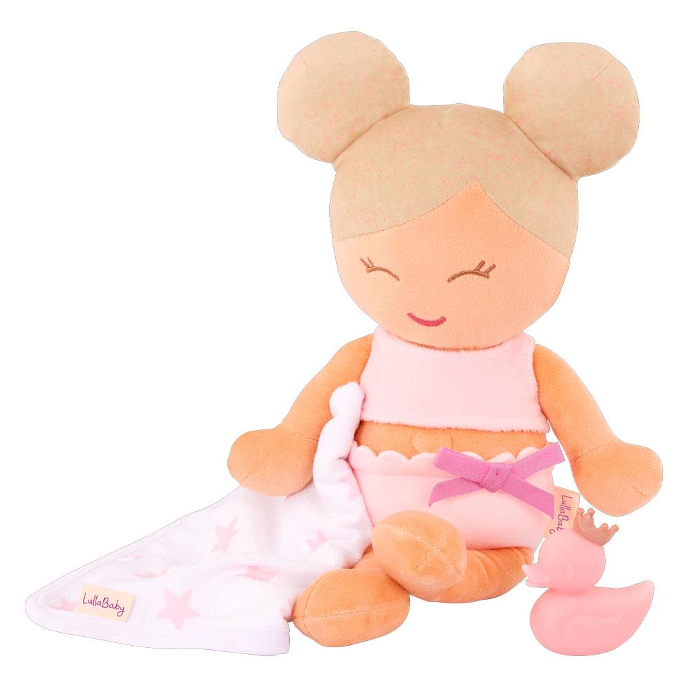 BATTAT LULLABABY BAMBOLA PLUSH BATH DOLL GIRL BY7296