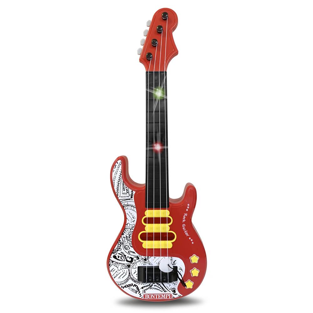 BONTEMPI CHITARRA ROCK ELETTRICA ROSSA I-PLAY 51 CM 24 1110