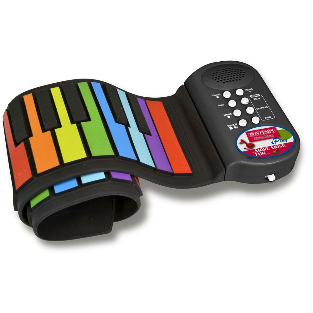 BONTEMPI TASTIERA ELETTRONICA A 37 TASTI ROLL-UP I-PLAY 54 3720