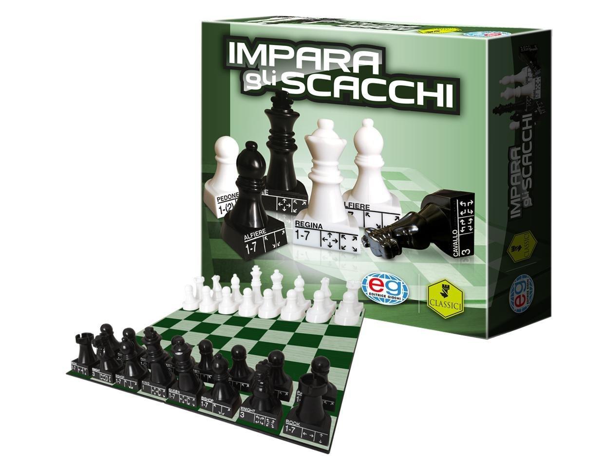 EDITRICE GIOCHI CLASSIC GAMES IMPARA GLI SCACCHI 6037176