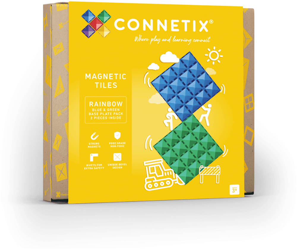 CONNETIX PANNELLI MAGNETICI BASE PLATE 2 PZ