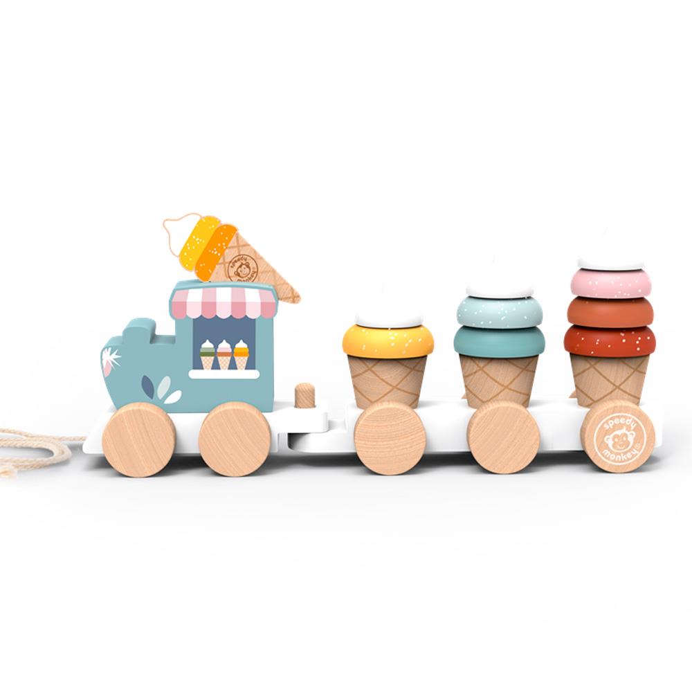 SPEEDY MONKEY TRENINO DEI GELATI TRAINABILE SPD1062