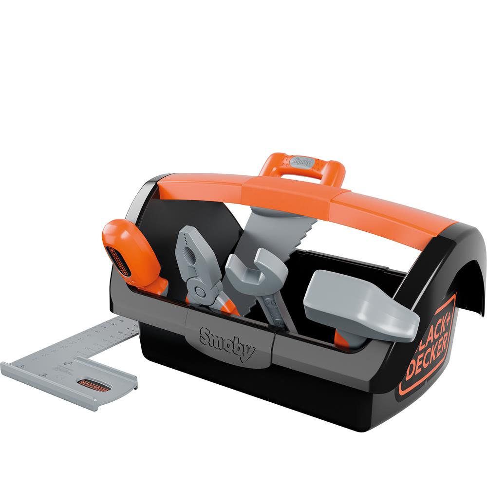 SMOBY TOYS BLACK+DECKER VALIGETTA CON 6 ATTREZZI
