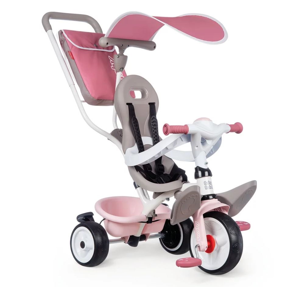 SMOBY TRICICLO ROSA BABY BALADE