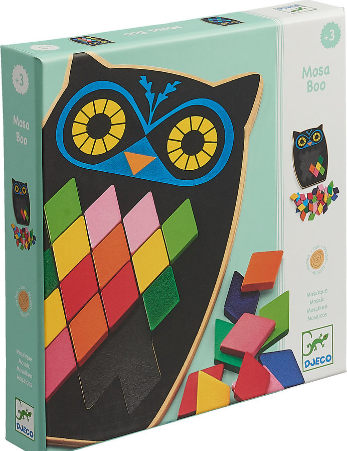 DJECO MOSA BOO - EDUCATIONAL WOODEN GAME DJ01693