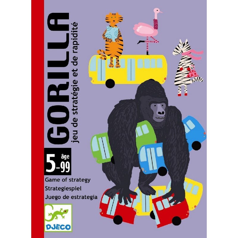 DJECO GIOCO DI CARTE - GORILLA DJ05123