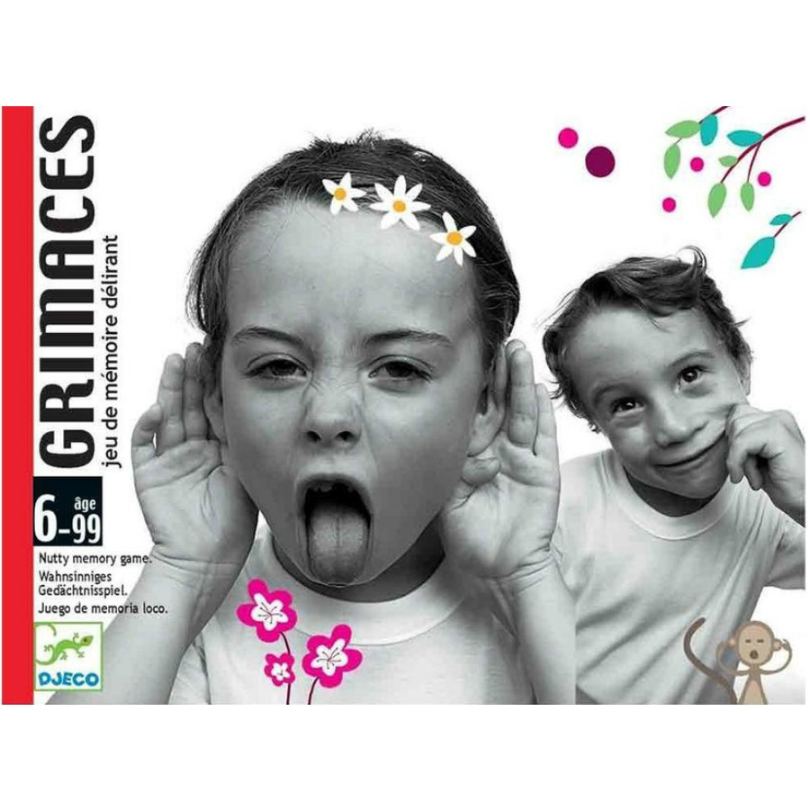 DJECO  GIOCO DI CARTE - GRIMACES DJ05169