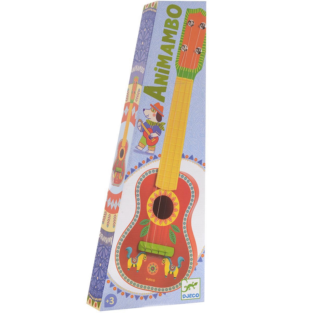 DJECO  ANIMAMBO - UKULELE IN LEGNO DJ06013