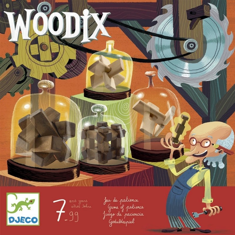 DJECO WOODIX - ROMPICAPO IN LEGO DJ08464