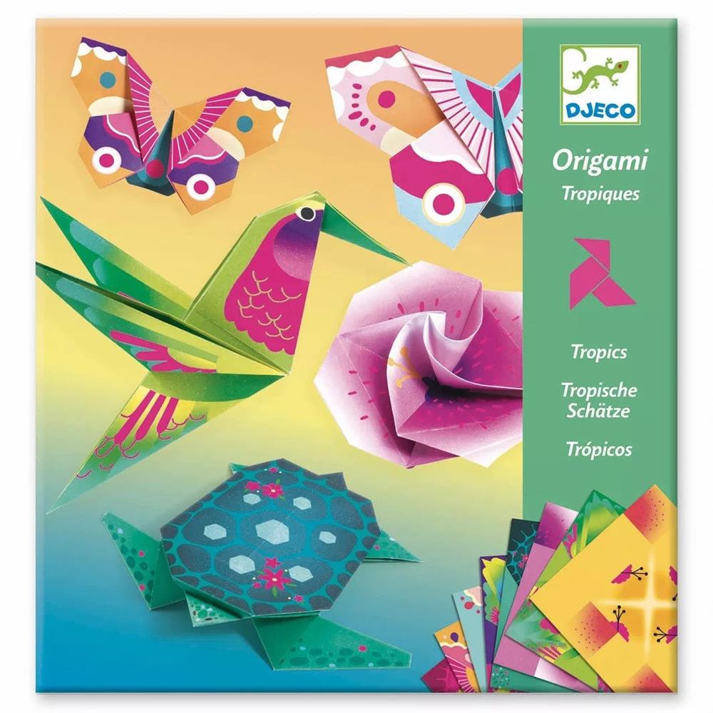 DJECO ORIGAMI ANIMALI TROPICALI DJ08754