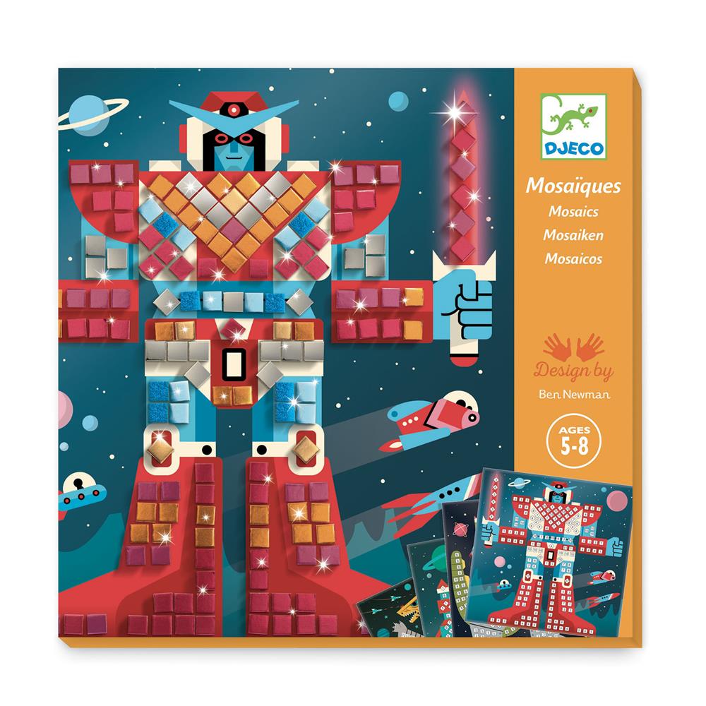 DJECO SPACE BATTLE - SET MOSAICO DJ09424