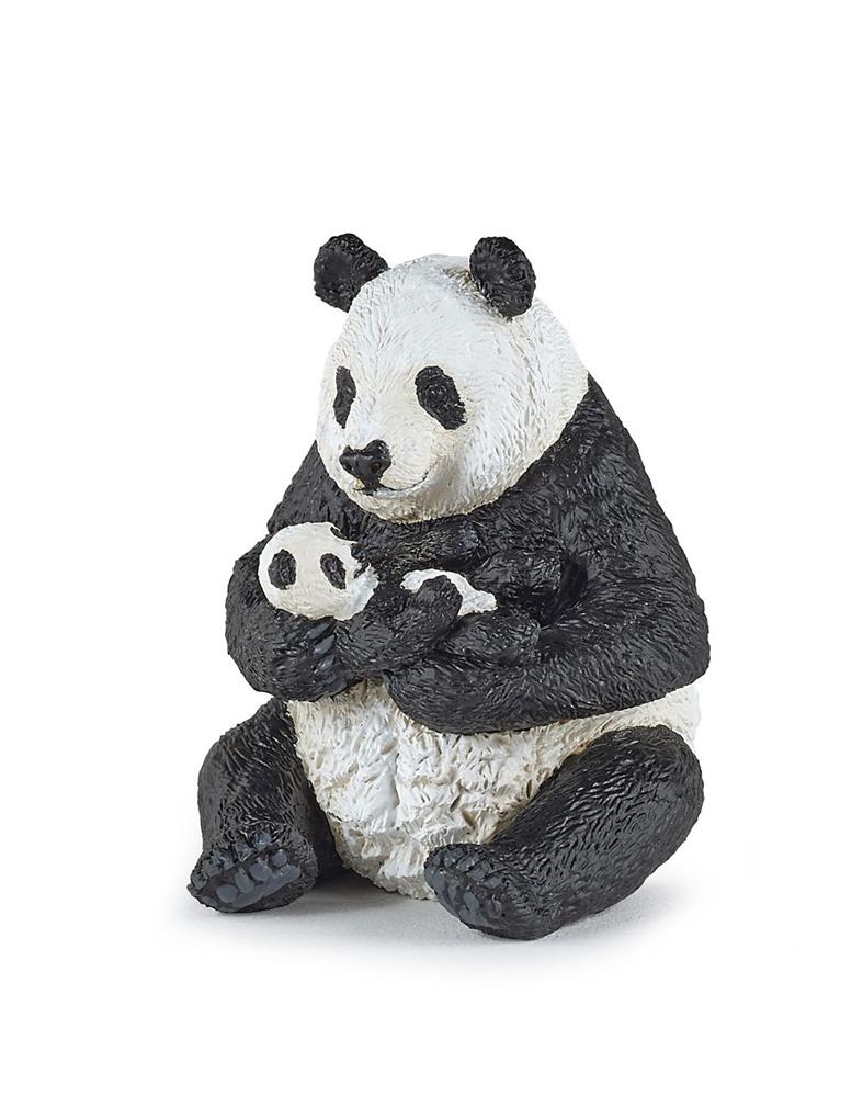 PAPO PANDA SEDUTO CON IL SUO CUCCIOLO 50196