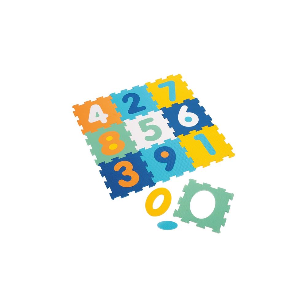 LUDI 10 TESSERE NUMERI PER COMPORRE UN TAPPETO 10022