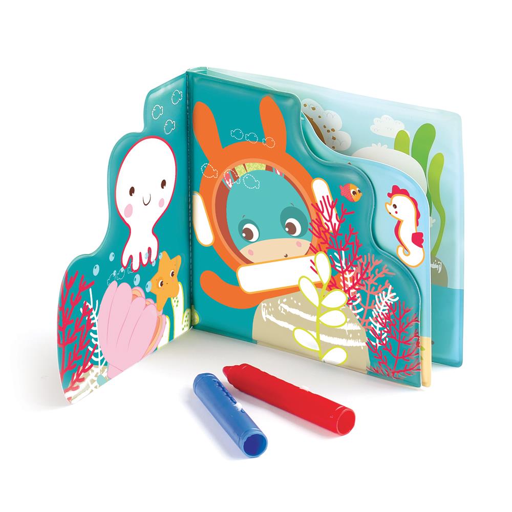 LUDI LIBRO DA BAGNO CON COLORI LAVABILI 40058