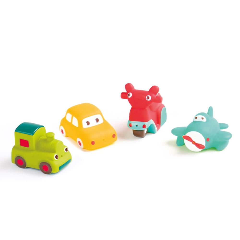 LUDI SPRUZZINI DA BAGNO MULTICOLORE - MEZZI DI TRASPORTO 2223