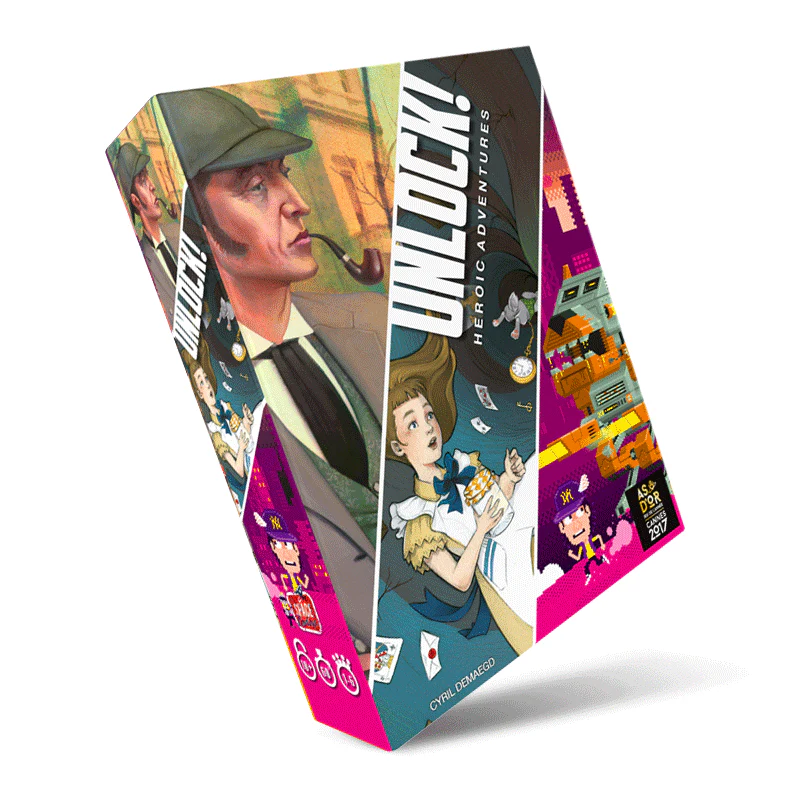 ASMODEE UNLOCK! HEROIC ADVENTURES 8984
