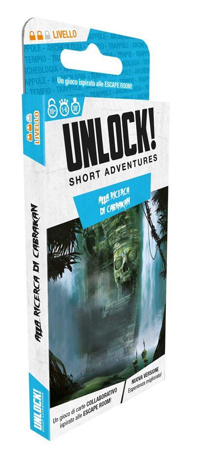 Asmodee Unlock! Nelle Grinfie Dell'Ade – Gioco Di Carte Cooperativo, Escape Room Da Tavolo, 1-6 Giocatori, 60 Minuti, Edizione Tedesca