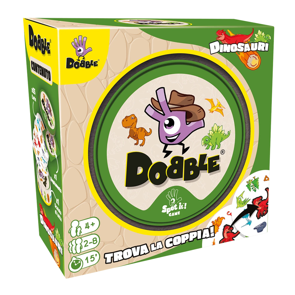 ASMODEE DOBBLE DINOSAURI 8329