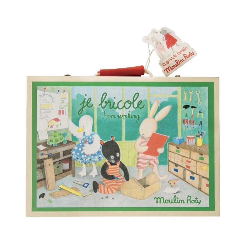 MOULIN ROTY SCATOLA ATTREZZI IN LEGNO 632403