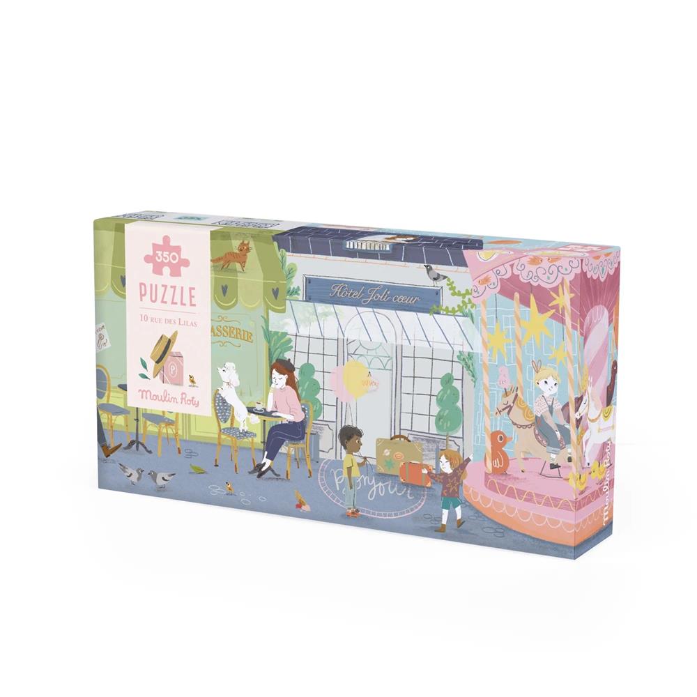 MOULIN ROTY PUZZLE PANORAMICO 10 RUE DES LILAS PARIGI 350 PZ 642442