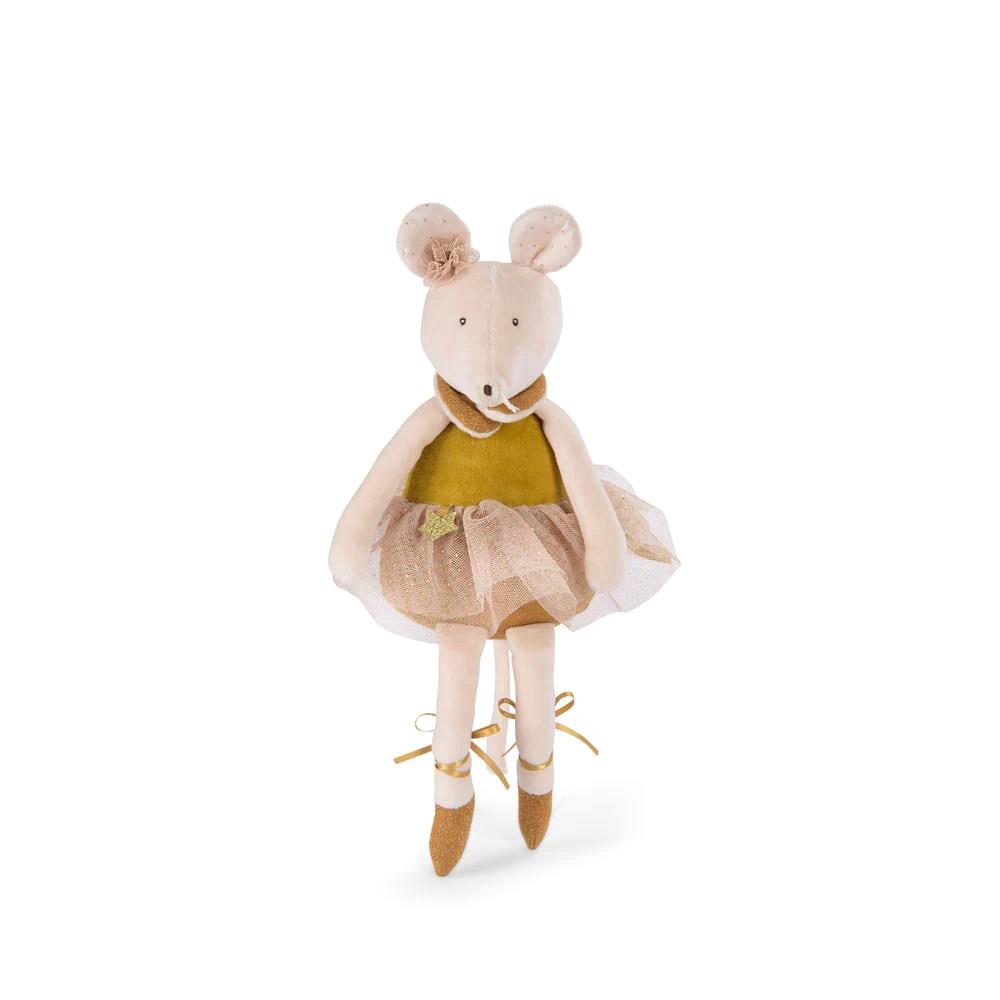 MOULIN ROTY PELUCHE MUSICALE CARILLON TOPO BALLERINA 667043