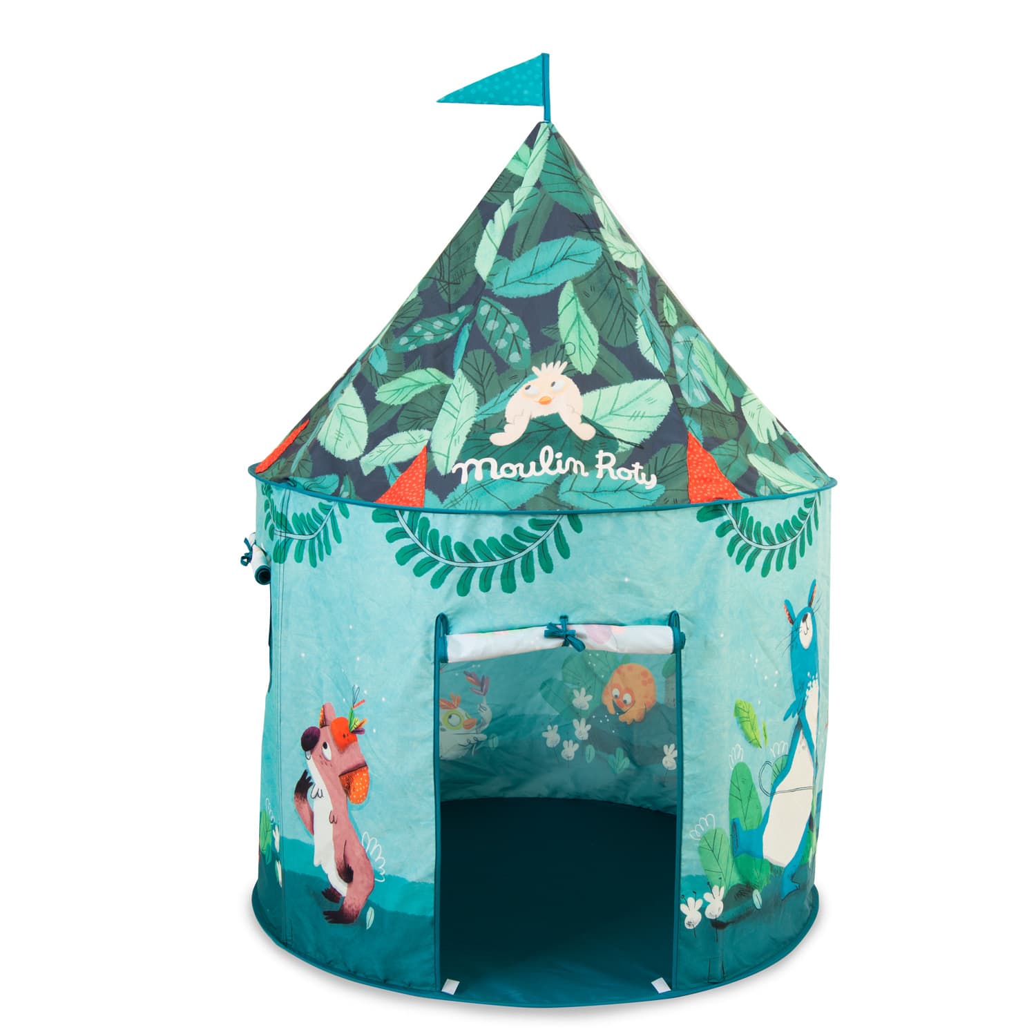 MOULIN ROTY TENDA DA GIOCO GIUNGLA CON BORSA, DANS LA JUNGLE 668730