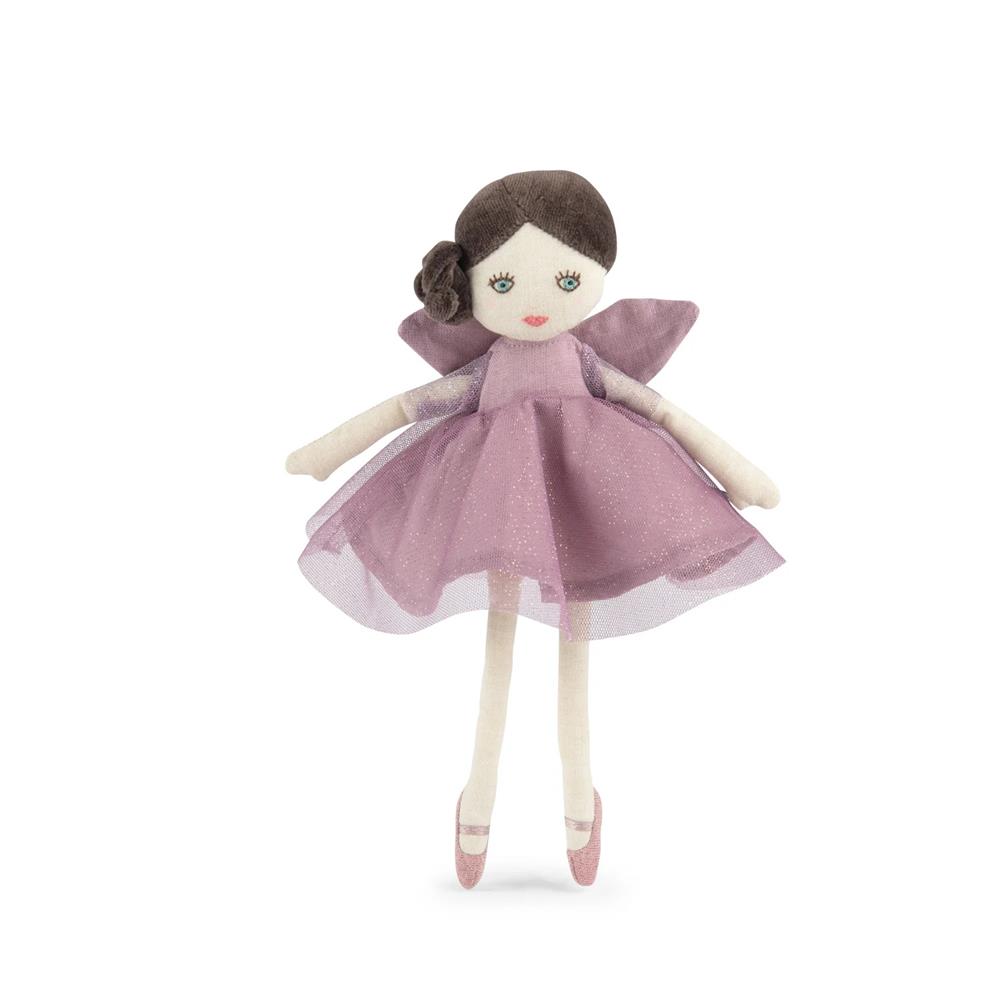 MOULIN ROTY ISALINE - PICCOLA FATA IN STOFFA COLOR MALVA 685006