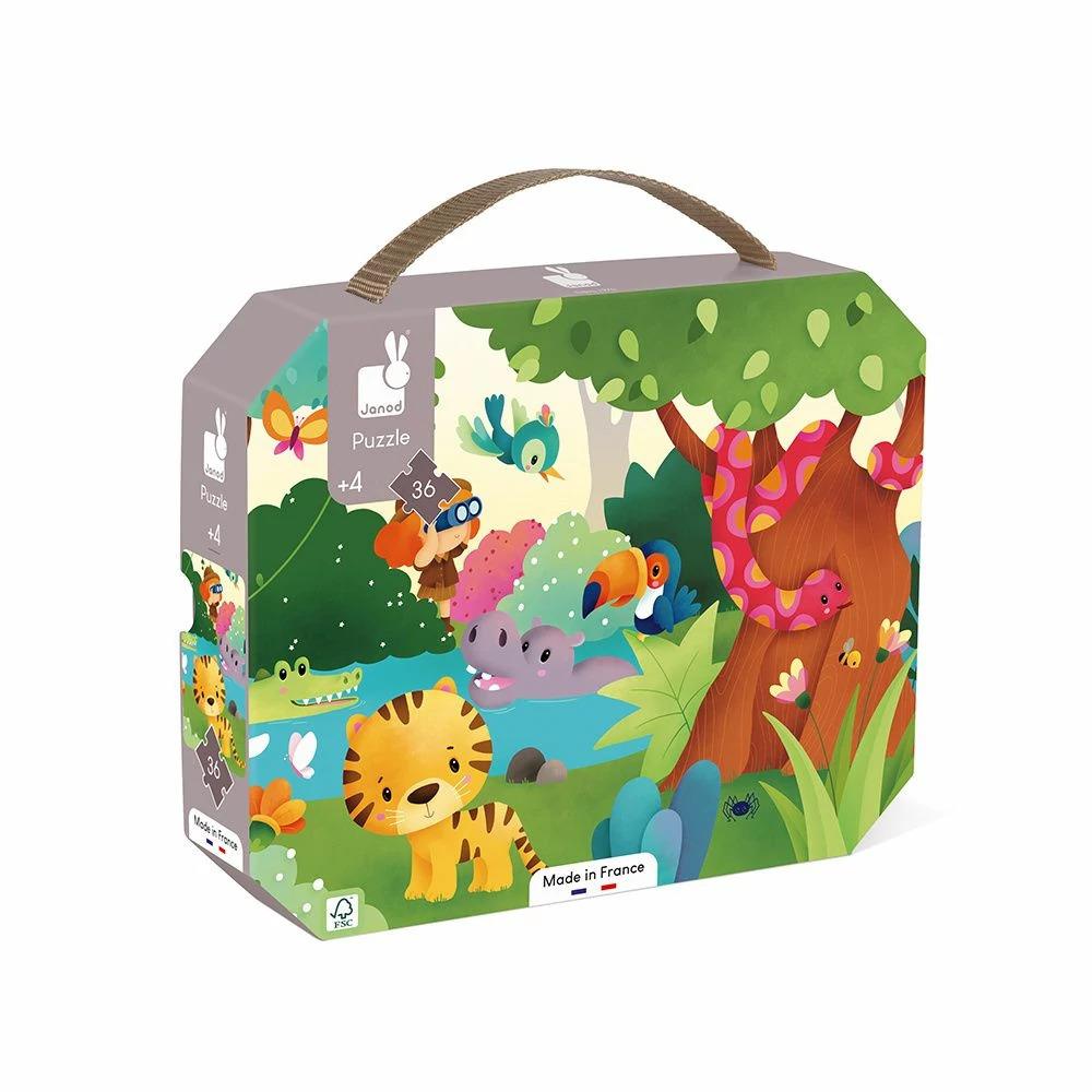 JANOD PUZZLE ANIMALI SELVATICI 36 PZ J02543