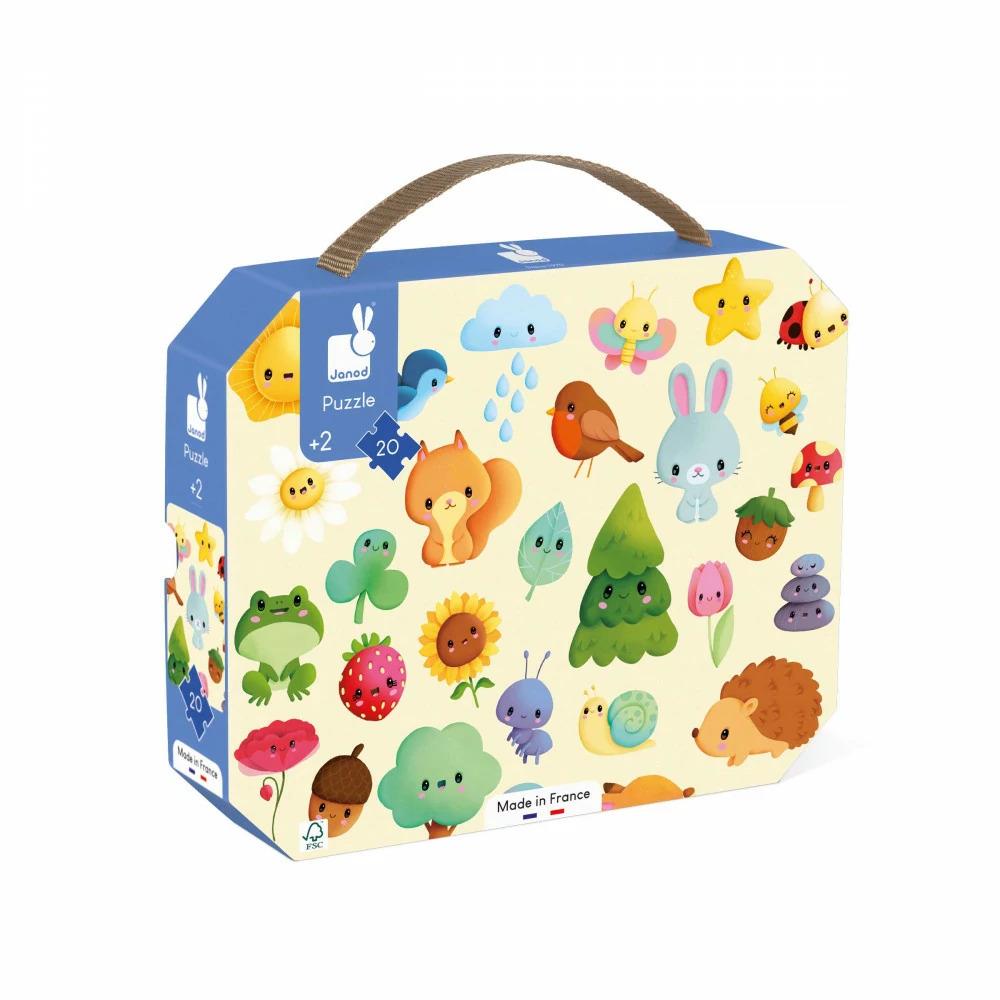 JANOD PUZZLE DI IMMAGINI DELLA NATURA - 20 PZ J02574