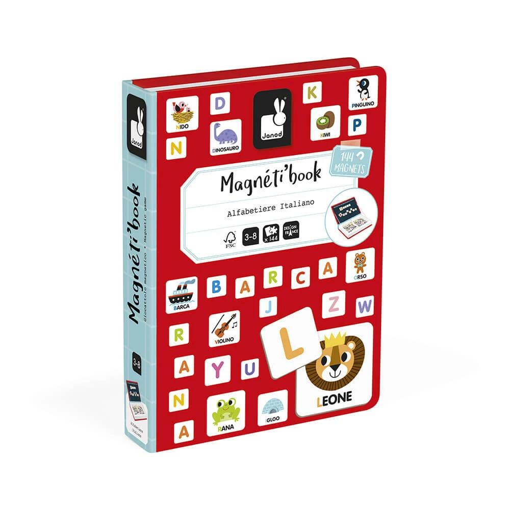 JANOD MAGNETI'BOOK ALFABET ITALIANO J02594