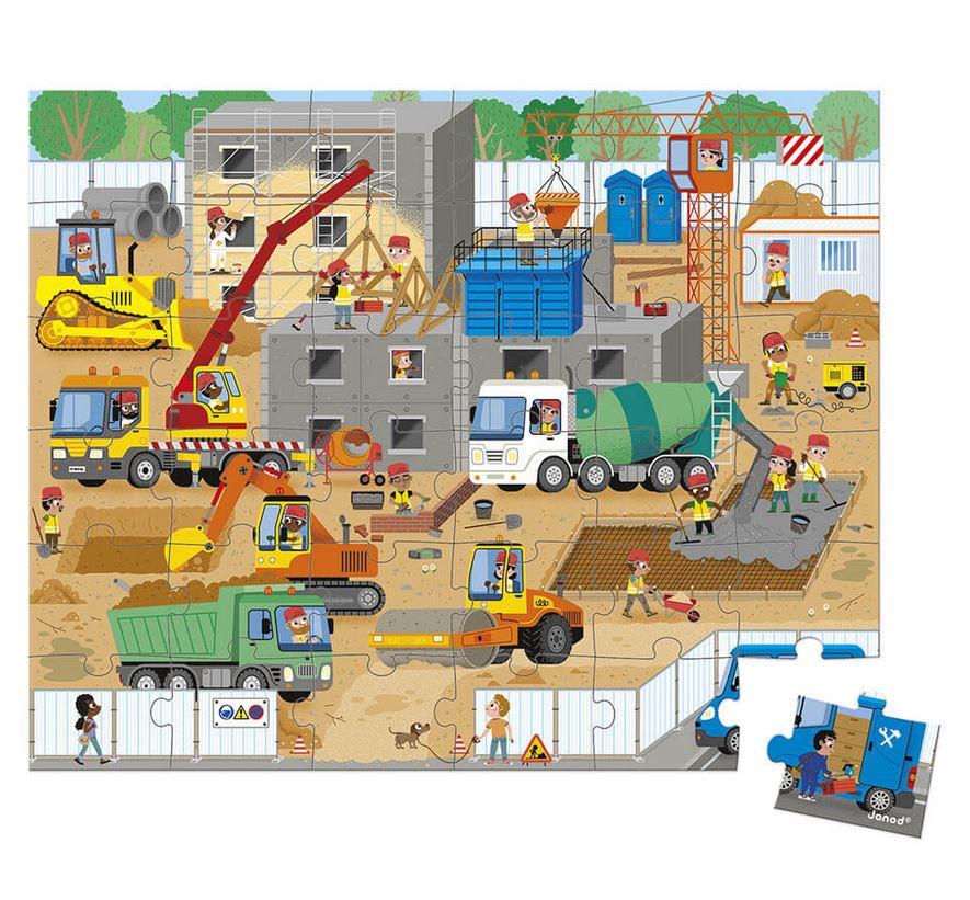 JANOD PUZZLE CANTIERE 36 PZ J02604