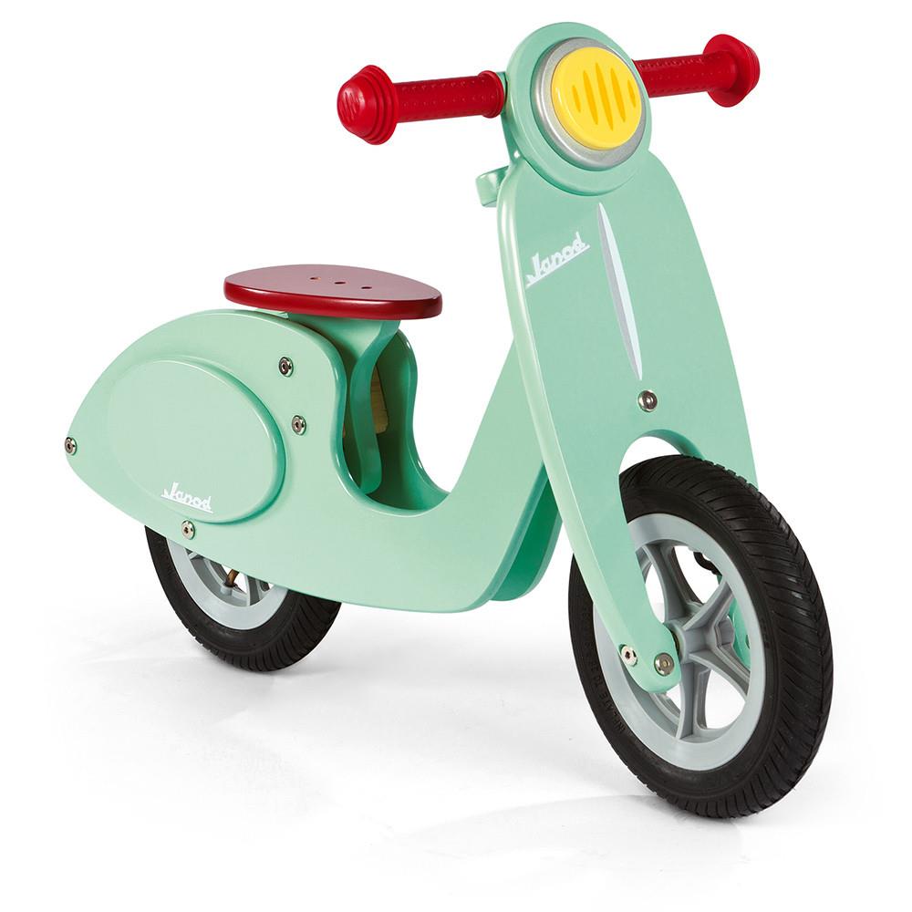 JANOD BICICLETTA SCOOTER COLOR MENTA IN LEGNO J03243