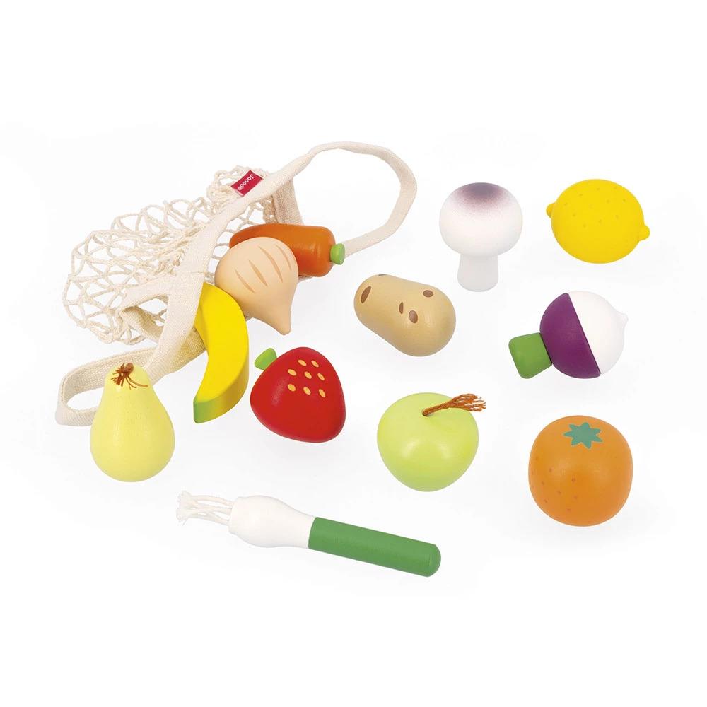 JANOD SET DI 12 FRUTTA E VERDURA FILET NONNA SOLE J06639