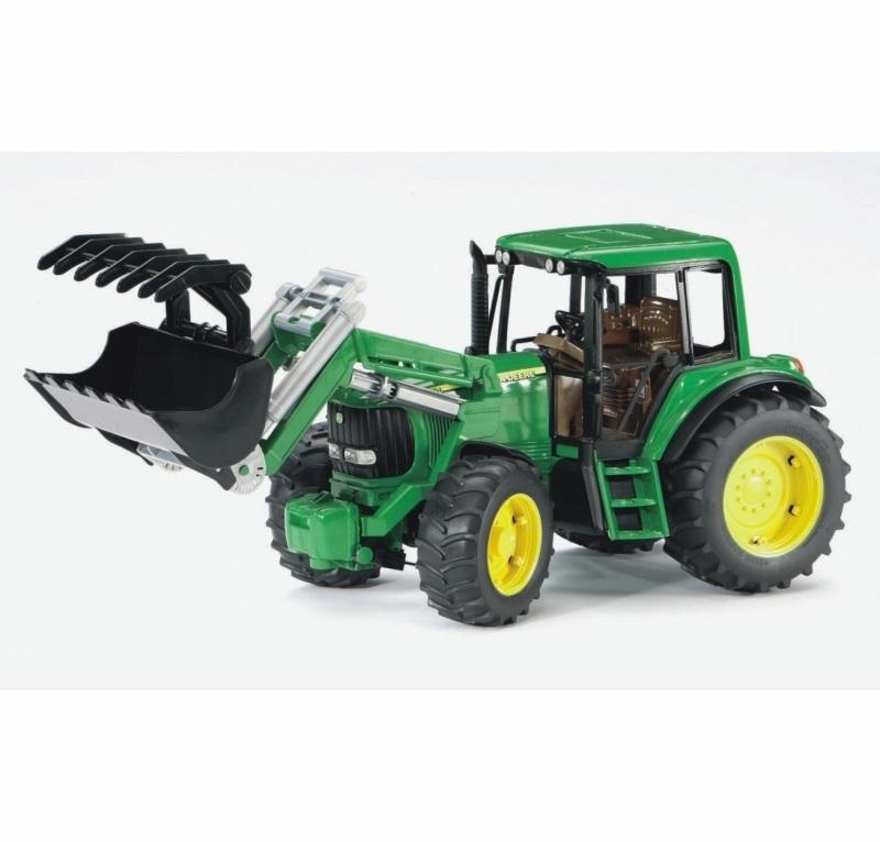 BRUDER TRATTORE JOHN DEERE 6920 CON BENNA 2052