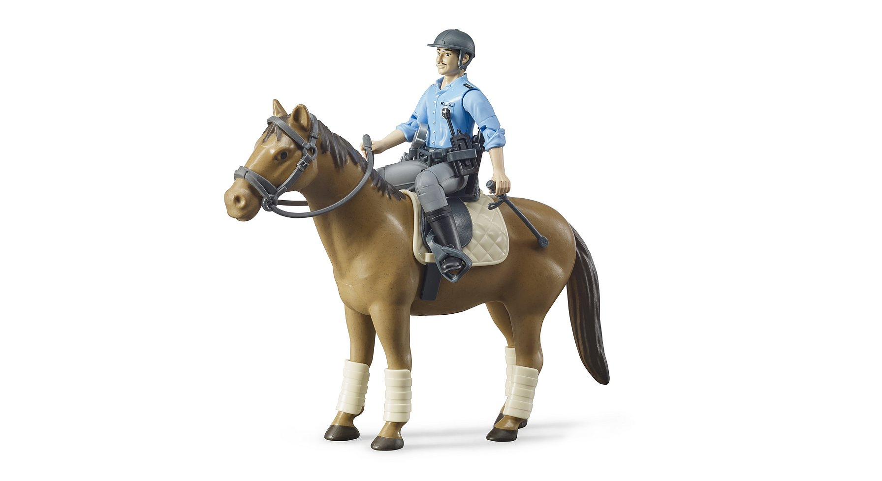 BRUDER  UFFICIALE DI POLIZIA A CAVALLO 62507