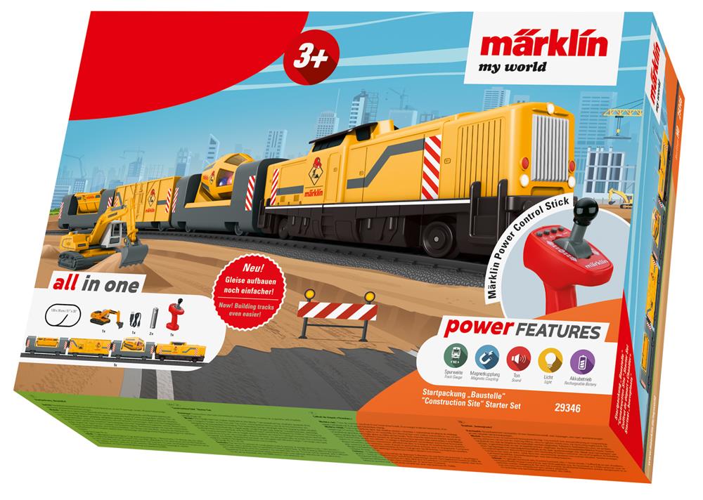 MARKLIN MY WORLD - CONSTRUCTION SITE - STARTER SET 29346