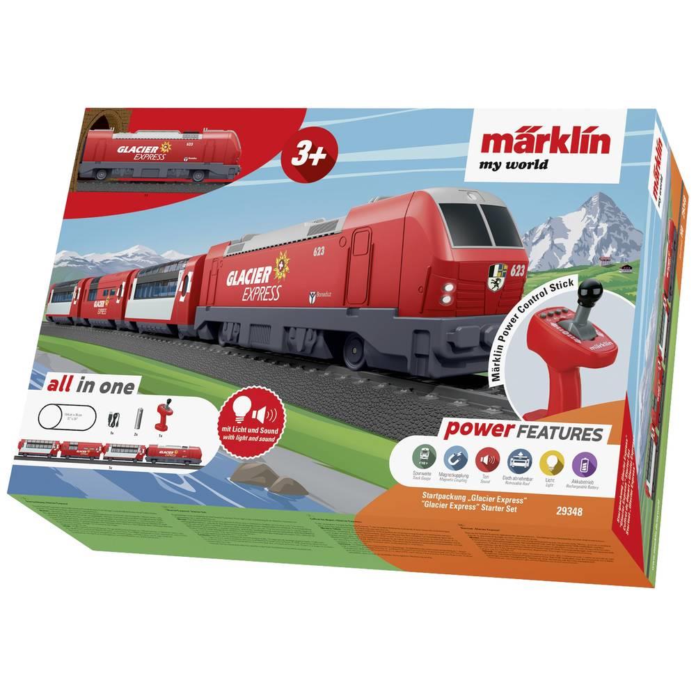 MARKLIN MY WORLD H0 GLACIER EXPRESS - STARTER SET 029348