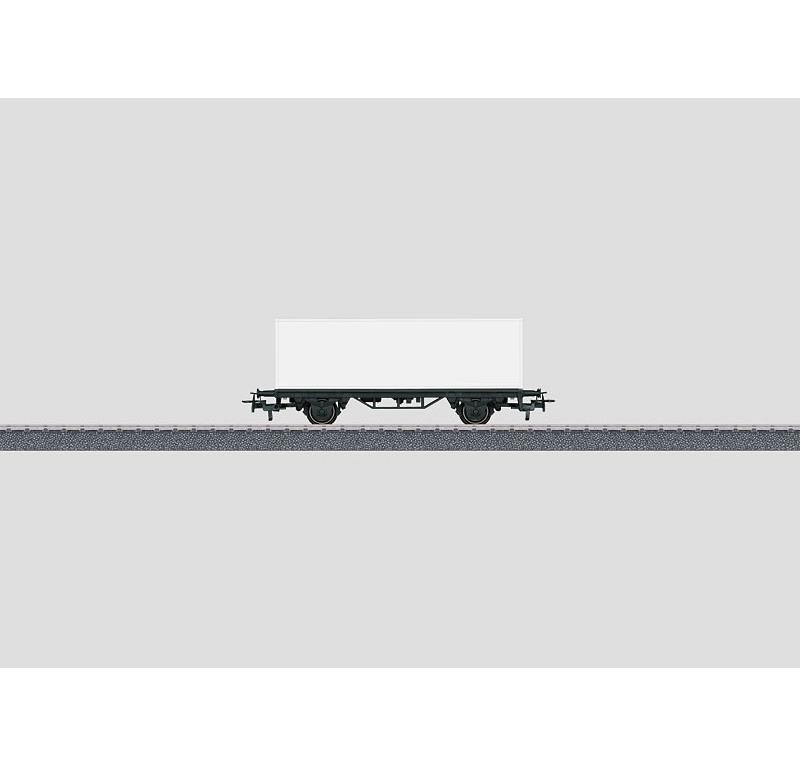 MAERKLIN CARRO CON CONTENITORE DA DIPINGERE cod. 44810