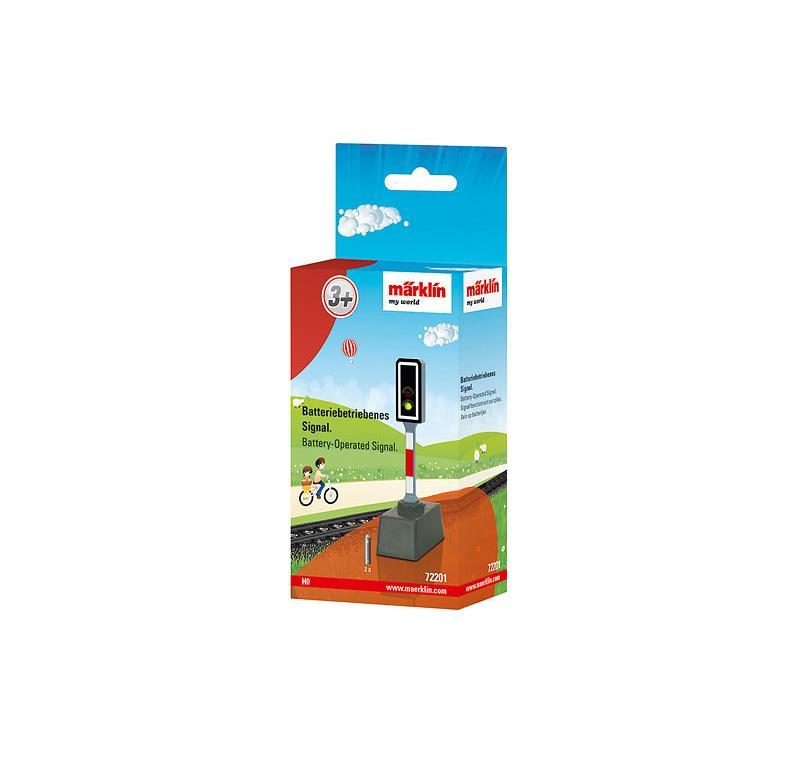 MAERKLIN SEGNALE ALIMENTATO DA BATTERIE COD. 72201