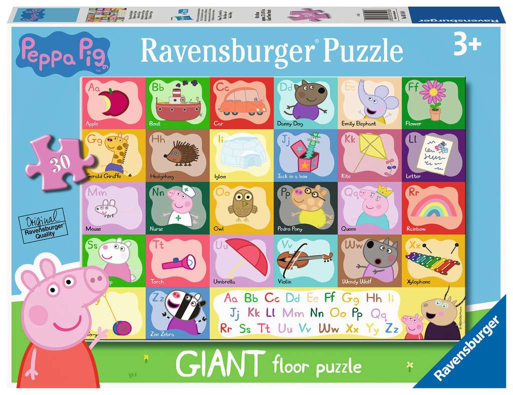 RAVENSBURGER  PEPPA PIG ALPHABET 03116