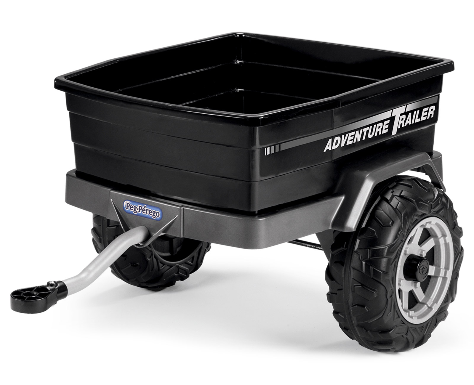 PEG PEREGO RIMORCHIO ADVENTURE TRAILER BLACK IGTR0935 / IGTR0937